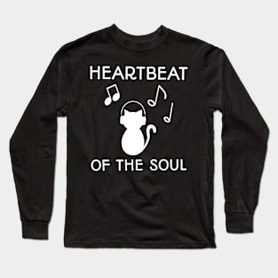 Heartbeat of the Soul Music Lover Long Sleeve T-Shirt